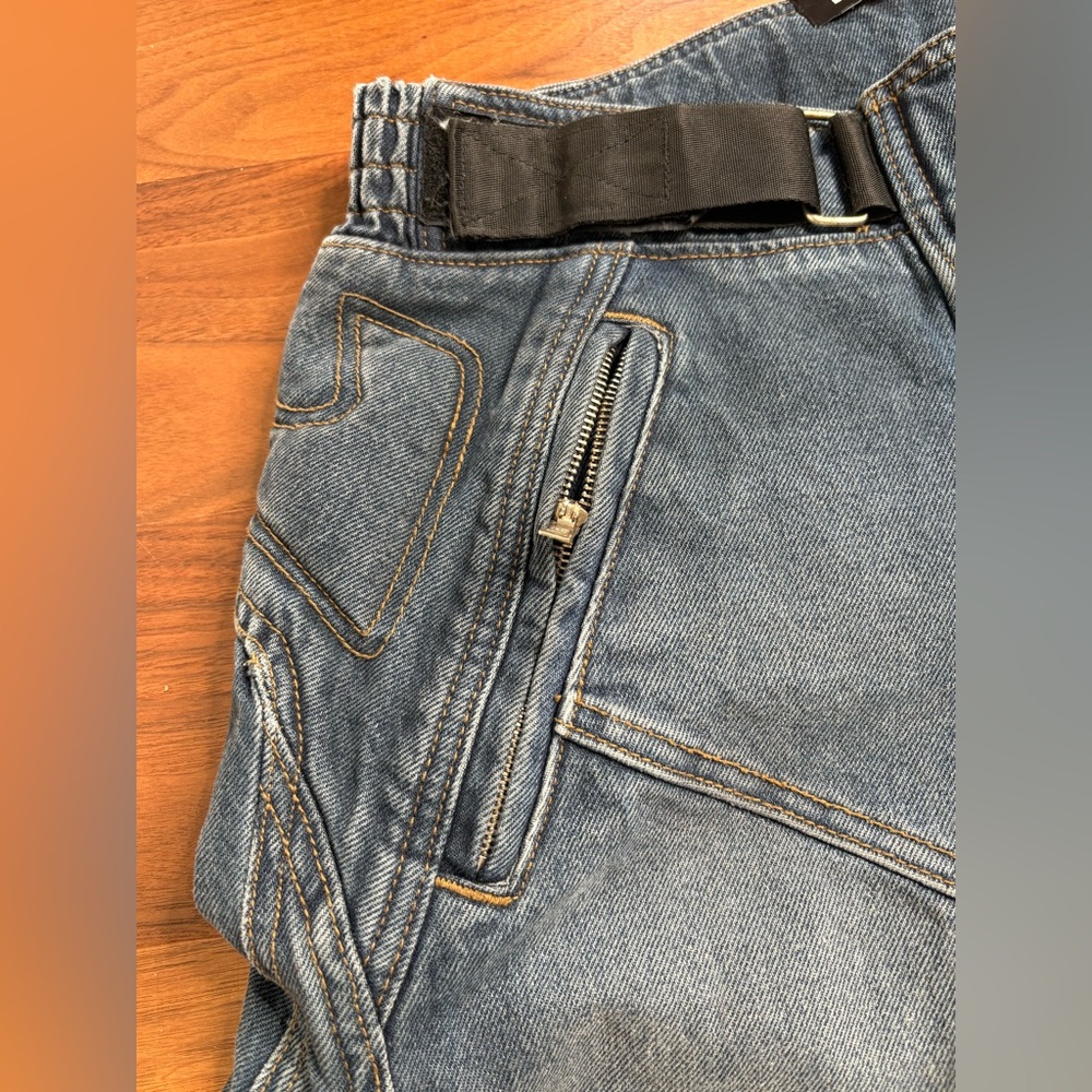 EB Denim Moto Jeans Women’s Small - Picture 6 of 16